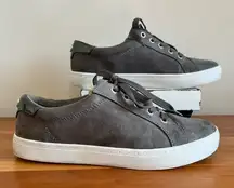 Liz Claiborne LC Warwick Tennis Shoes Women's Size 8.5‎ M Faux Suede Gray