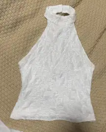 princess polly white halter top