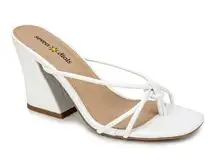 NIB-Chester White High Heel Sandals