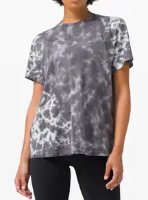 Lululemon All Yours Tee *Tie Dye Marmoleado Tie Dye Graphite Grey Medium