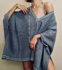 House of Harlow 1960 Grey Poncho Women’s One Size
