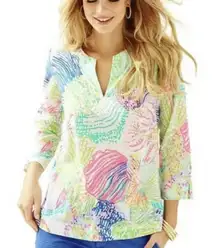 Lilly Pulitzer Amelia Island Tunic Top Sz. S