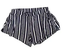 Chaser NWT  Navy Blue Stripe Cool Jersey Lounge Shorts size M