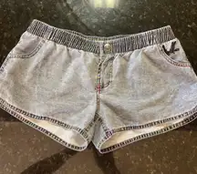 O'Neill Women's Shorts Sz Med Surfer Low Rise Y2K Beach Shortie‎ Skater Juniors