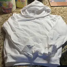 Sweater cozy cotton long sleeve hoodie winter warm top basic casual coastal