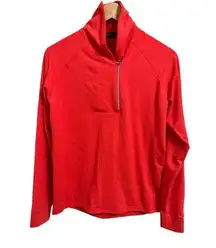 Ralph Lauren  Polo Golf 1/3 zip up Coral pullover size Medium