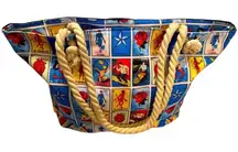 Lovely & Colorful Mexican Lottery‎ front print  14"X20" Tote bag