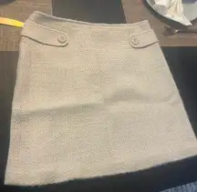 Beautiful cream colored skirt