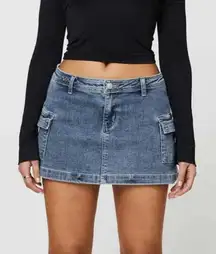 Princess Polly Denim Mini Skirt