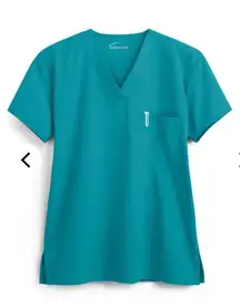 Teal Scrub Top