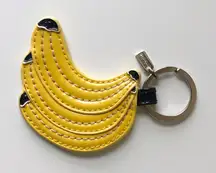 Coach Banana Bright Key Fob Key Chain, Y2K, Collectible
