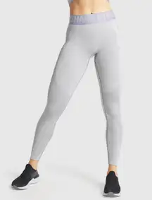 Flex Leggings in Light Grey Marl/Blue