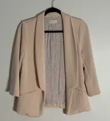 Skies Are Blue Hannah Modal Scuba Blazer size medium