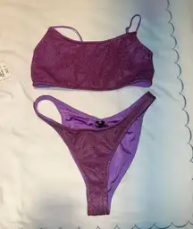 Triangl Bikini Set Swimsuit