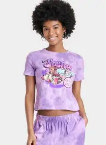 Bratz Sasha Purple Tie Dye Graphic Tee