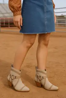 DINGO Cowboy / Cowgirl GUMMY BEAR HARNESS WESTERN FASHION BOOTIES Size 10