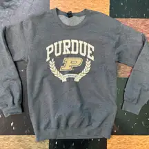 Purdue gray crewneck Sweater
