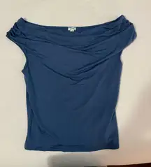 Garage Off-The-Shoulder Top