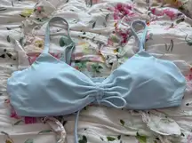 Light blue bikini top 