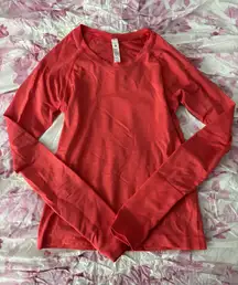 Lululemon Swiftly Tech Long Sleeve