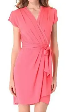 Diane Von Furstenberg NWT Mateo Pink Nectar Silk Dress **Size 6** 🌸🌸
