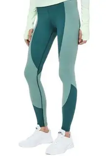 Lululemon  Wake & Train Tight 28" Green Jasper Frosted Pine Lycra High Waist 4