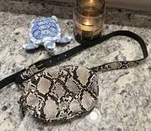 Anthropologie Croc Style Fanny Pack Bag