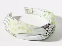 Anthropologie Patchwork Twist Headband (new - green, red, yellow)