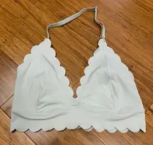 Out From Under‎ Urban Outfitters Sierra Scallop Fusion Bra Green - Size S