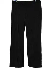 Nine & Co. by Nine West‎ Women's Pinstriped Black Blue Dress Pants Size 12