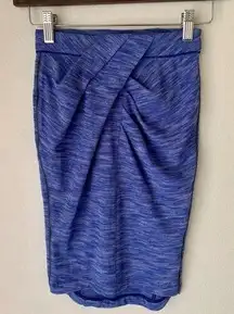 Lululemon &go Where-to Skirt in Blue Rulu Mini Fitted Pencil stretch Skirt