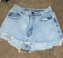 limited jeans Highwaisted Denim Shorts