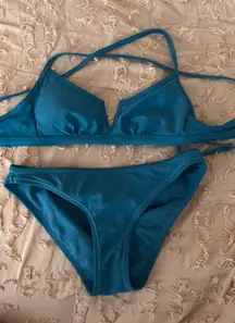 Blue Bikini Set