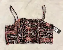 VICI Top Crop Tie in Back 