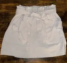 Athleta Grey Athletic Skirt Skort Built in Shorts Size 10