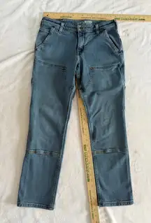 Carhartt Women's Rugged Flex® Relaxed Fit Double-Front Jeans Size  8 Short