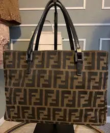 Fendi Zucca Cambas Tote Bag