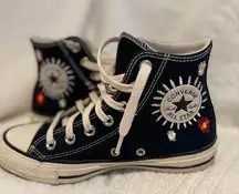 Converse embroidered  high tops