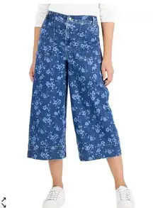 Charter Club (sz 6) Culotte Lush Garden Berkeley wash