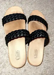 Black  Sandals