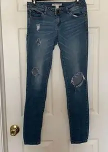 Life in progress distressed jeans