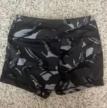 black camo spandex Size M