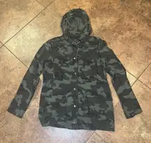 Camo Utility Jacket Size XS