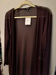 Forever 21 Sheer Cardigan