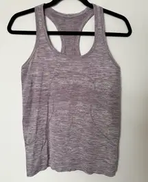 Lululemon lavender purple swiftly tech tank sz 6