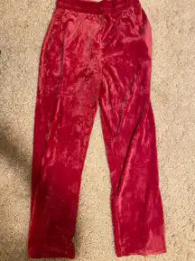 Crushed Velvet Sweat Pants