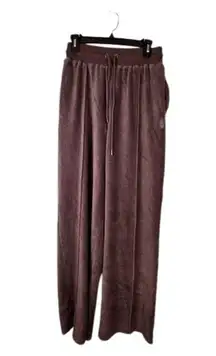 Free People Anthro Movement Wide-Leg Cord Brown Trousers Size Small EUC #5773