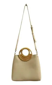 Antik Kraft Bag in Bag Vegan Leather Handbag Over Shoulder Purse Anthropologie