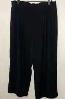 Adrianna Papell Black Wide Leg Jumpsuit