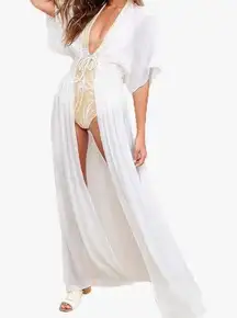 Swimsuit coverup. NWOT. White Size is OS